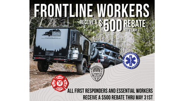 $500 Rebate Extended to May 31 for COVID Front Line Workers