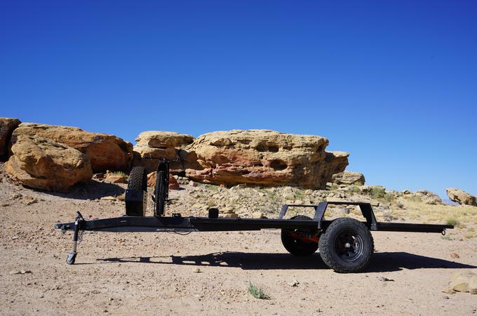 The toughest foundation for an offroad camper trailer or toy hauler