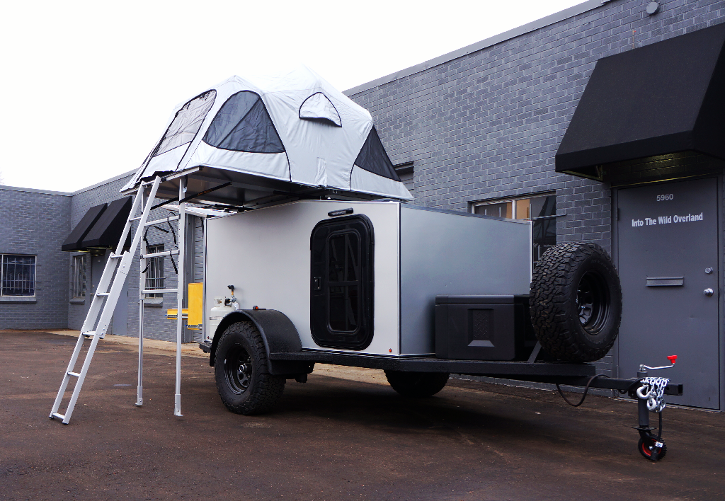 Roof Top Tent Option - Into The Wild Overland 