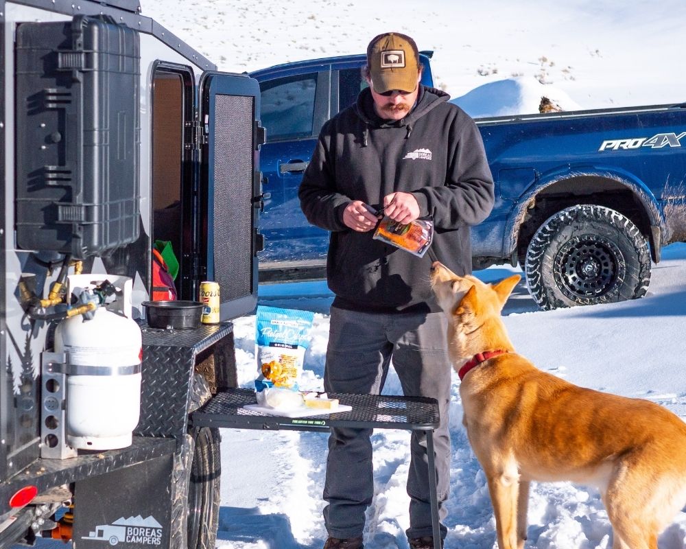 tips for camping with dogs