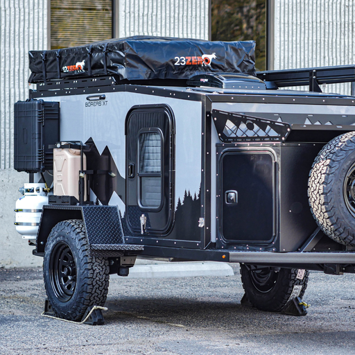 Roof Rack of the Boreas Campers Overland Adventure Trailer | Browse Our ...