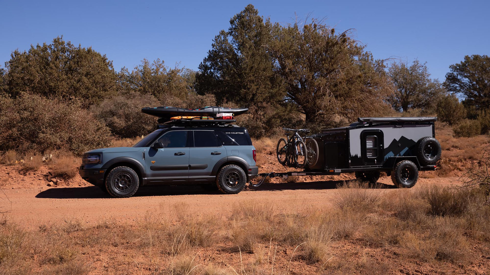 Ford Bronco Sport and Boreas Campers MXT adventure trailer