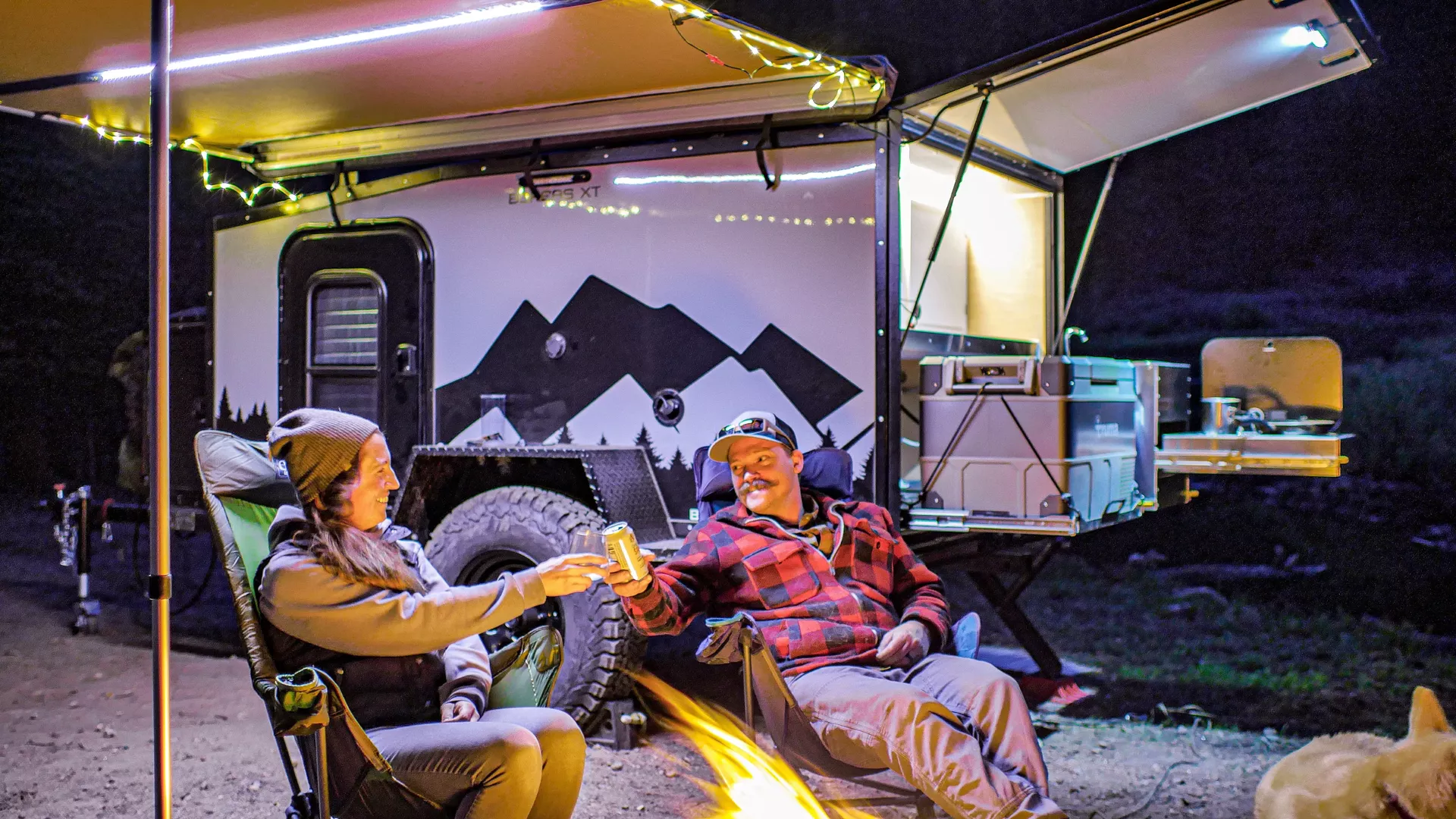 Keeping Camp Lit Up with an Offroad Camper Trailer
