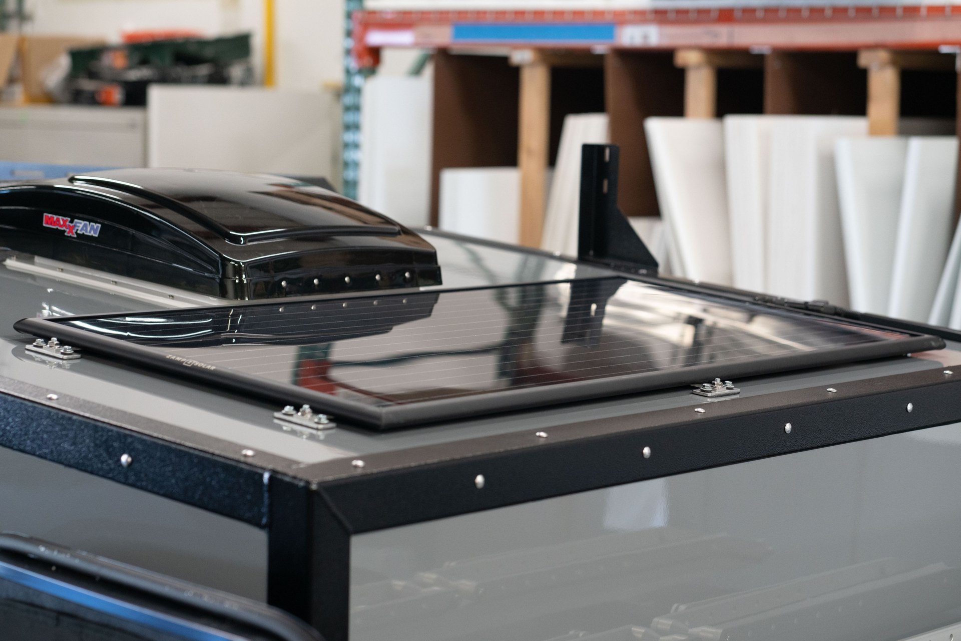 Boreas XT now comes with Zamp Obsidian Solar Panels and Zamp Charge Controller