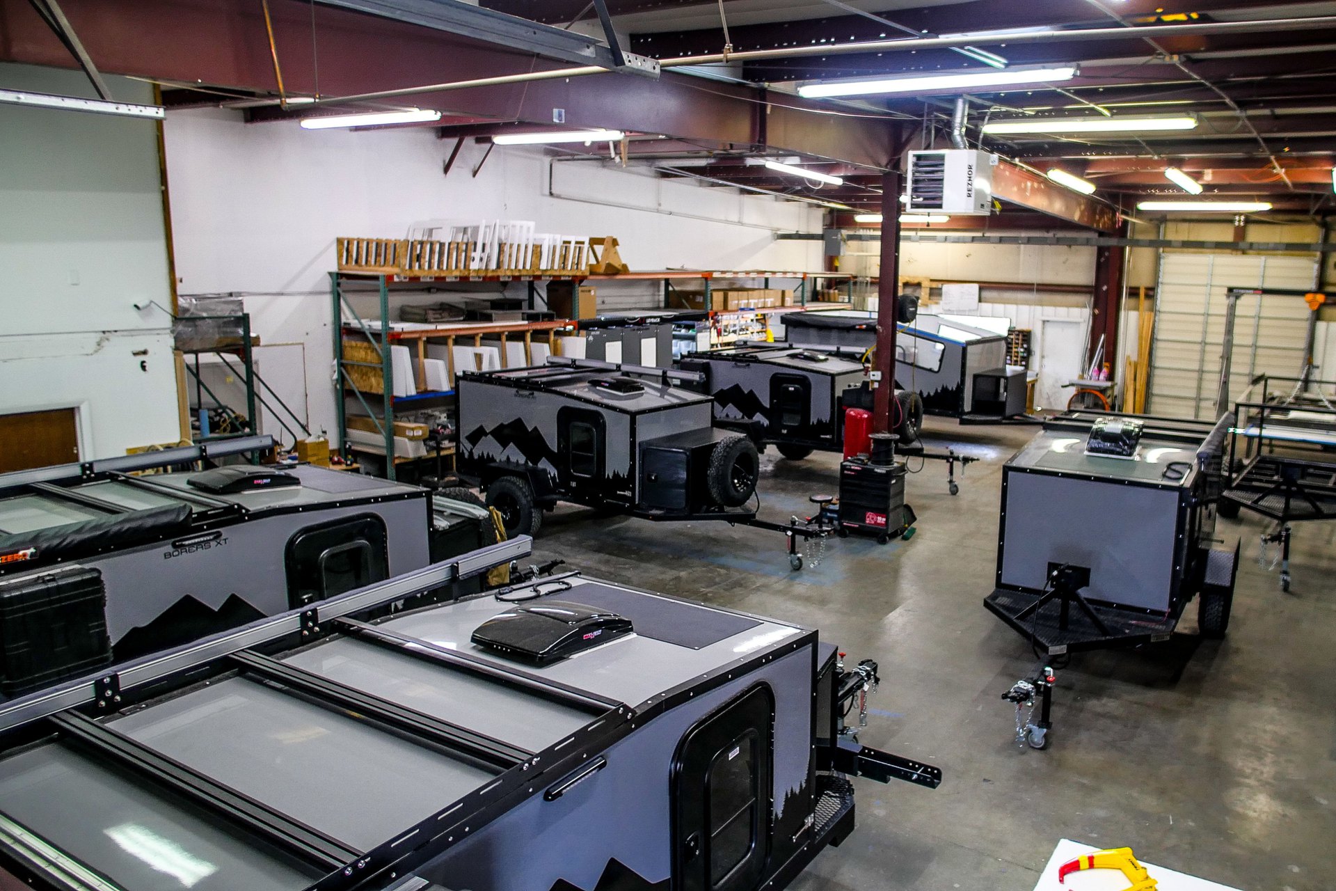 offroad camper manufacturing facility