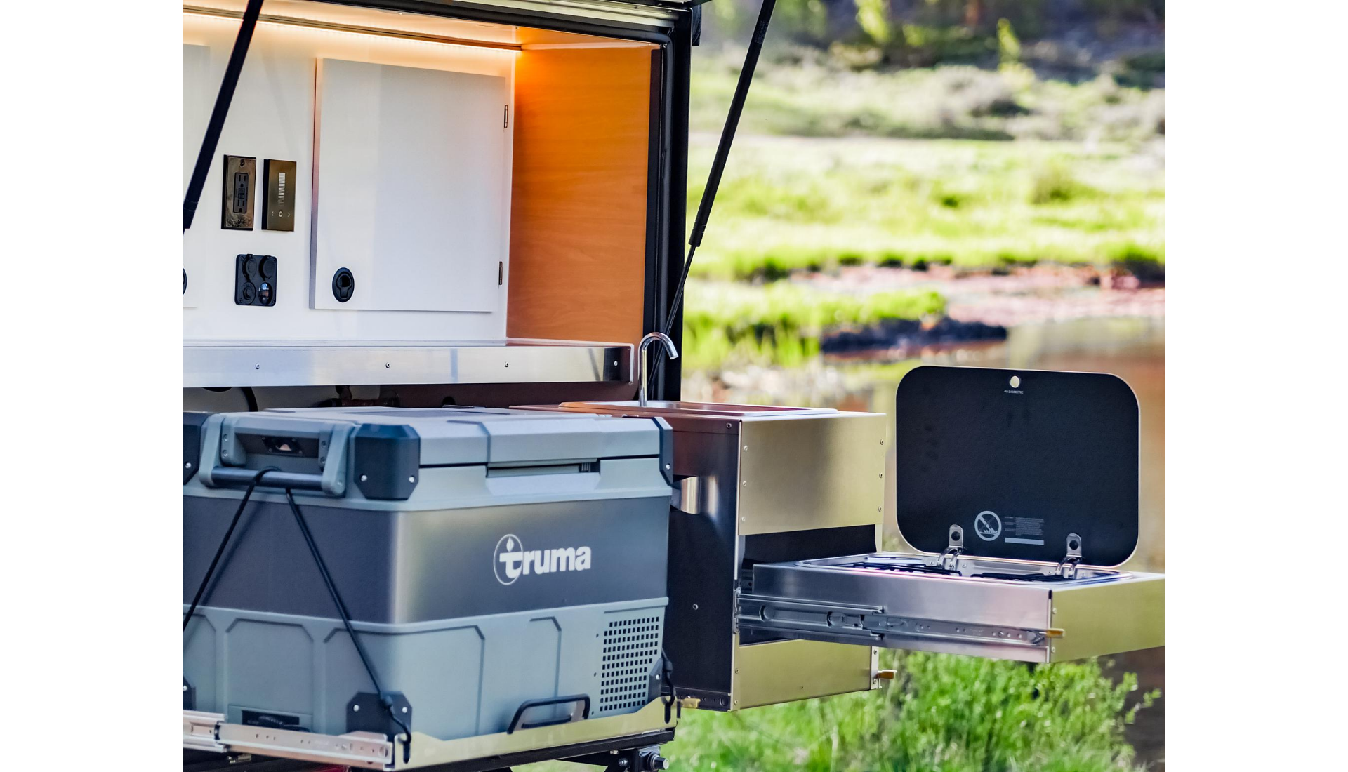 Check out Truma for a camp fridge/freezer